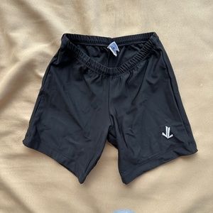 JL RACING Rowing Cycling Shorts Compression Black Unisex 6" Inseam Size Small S